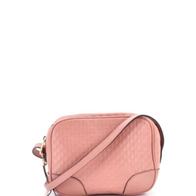 Mini Bree Disco Crossbody Bag Microguccissima Leather