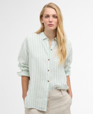 Women's Annie Striped Drop Shoulder Shirt