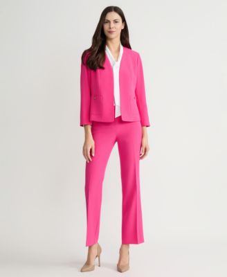 Women's Patch Pocket Open-Front Jacket