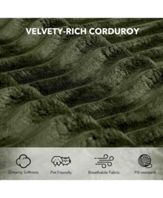 137" Modular Sectional Sofa, U-Shaped Cloud Couch with Ottomans, No Assembly