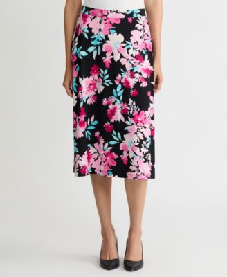 Women's Printed A-Line Skirt