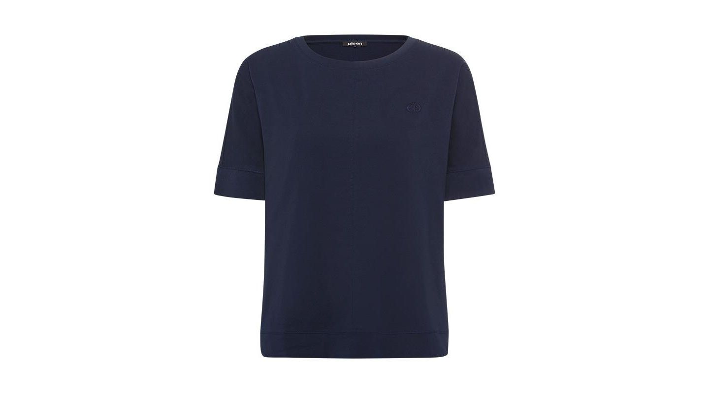 Женская футболка Olsen Relaxed Solid, цвет: Чернильный синий — фото 2