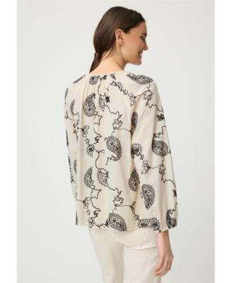 Women's Embroidered Tunic Blouse