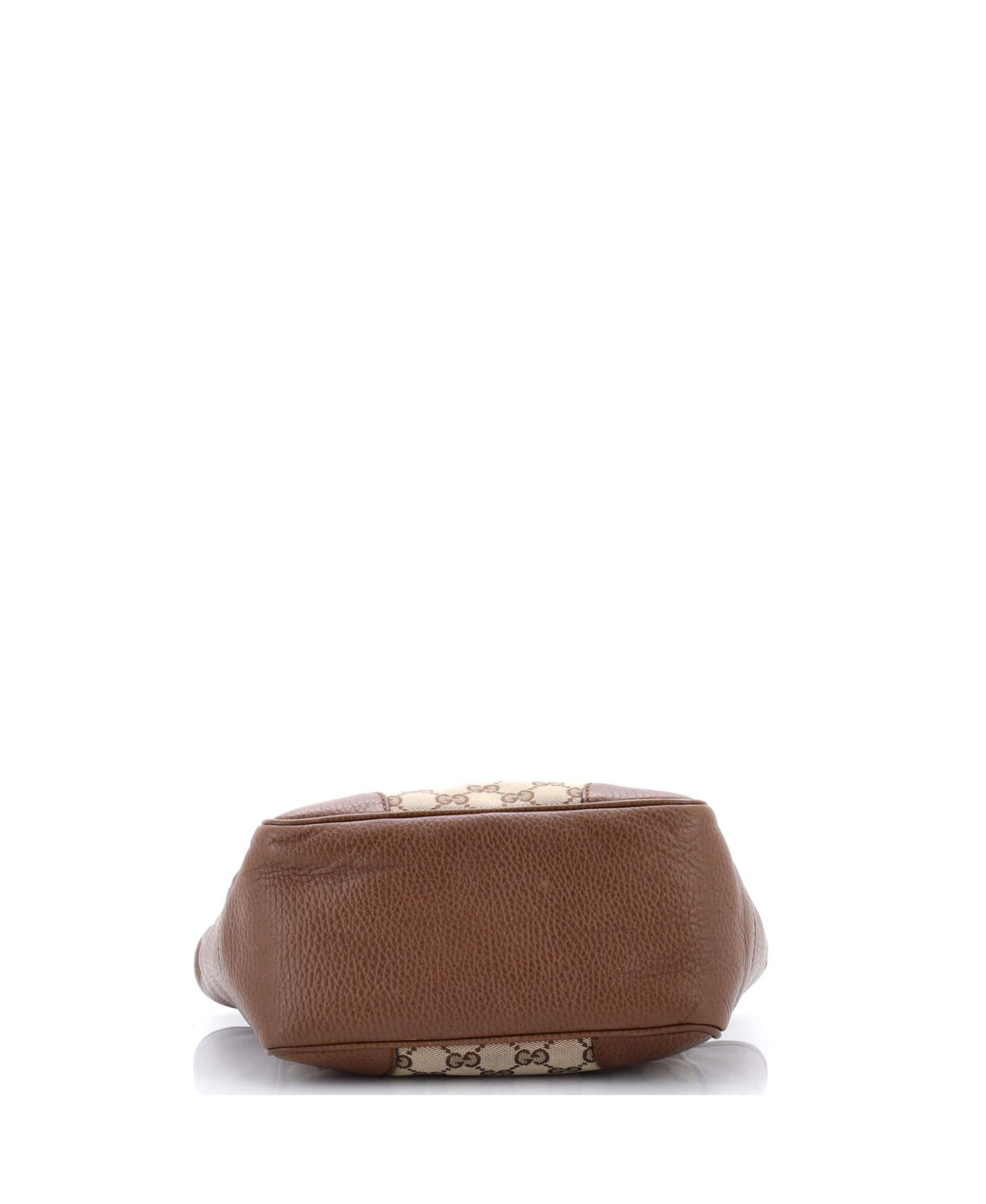 Small Bree Convertible Tote GG Canvas with Leather
