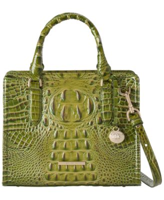 Brahmin Cami Small Leather Satchel Handbag - Macy's