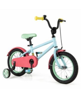 Kids Bike with Adjustable Handlebar and Saddle-14 inches