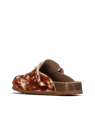 Women's Refresh Collection Suede Clog Mule Flats