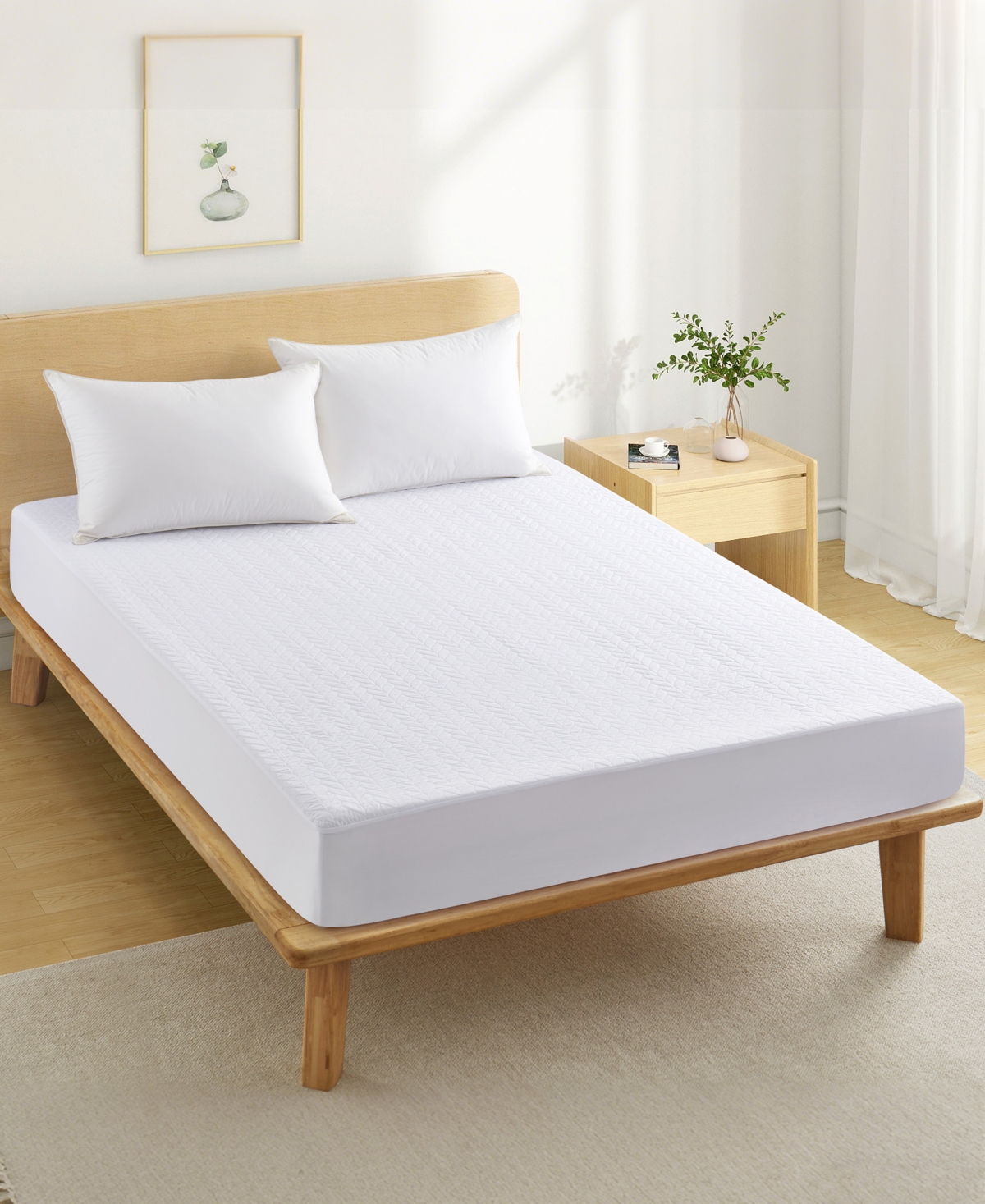 Unikome Waterproof Quilted Mattress Protector Deep Pocket