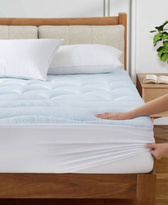 Waterproof Sleep Cooling Mattress Pad with Deep Pocket, King