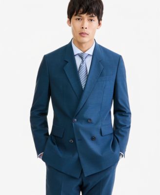 Men's Modern-Fit Double-Breasted Suit Jacket
