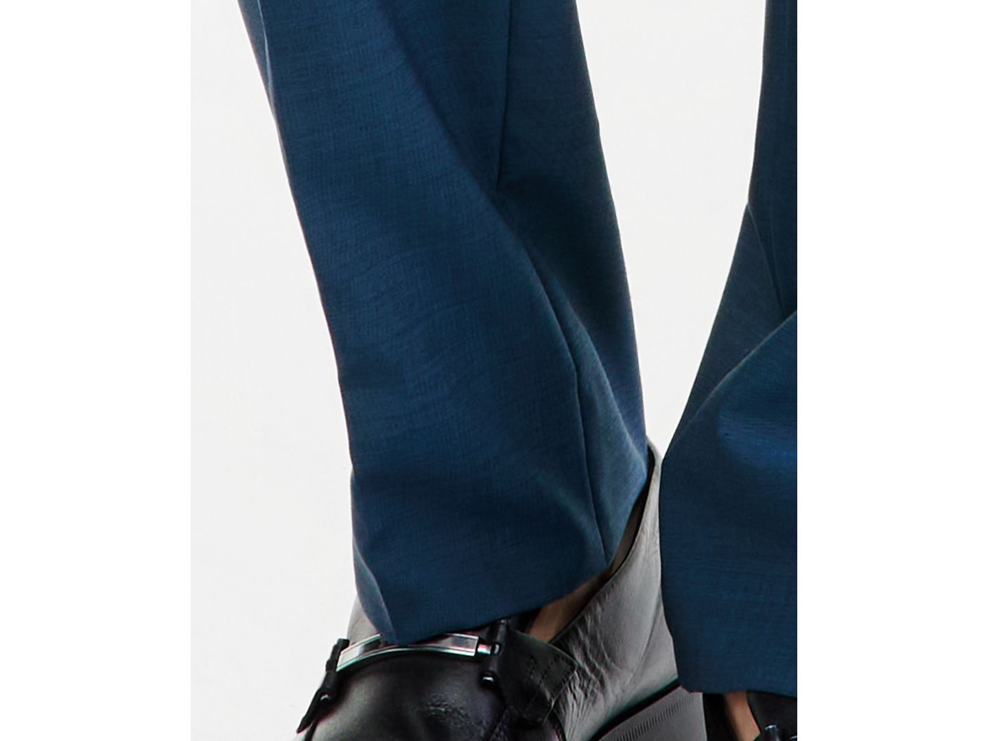 Мужские брюки Hugo Boss Modern-Fit Suit, цвет: Бирюзовый — фото 3