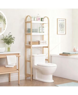 Over The Toilet Storage Shelf 3-Tier Bathroom Organizer