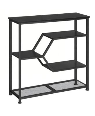 Console Table 31.5" Narrow 5-Tier Entryway Sofa Table with Storage Shelves