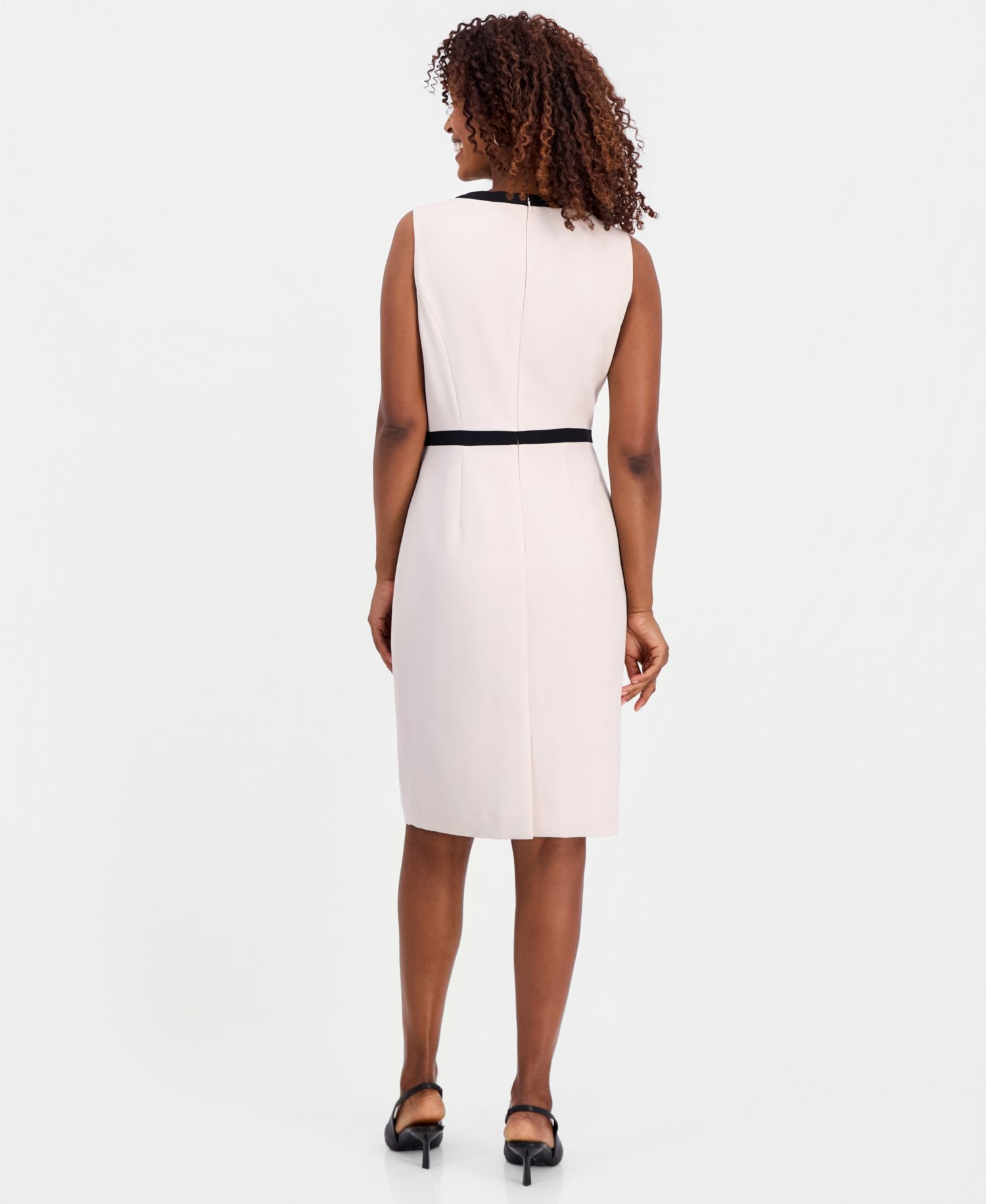 Women's Colorblocked Sheath Dress