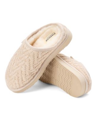 Women's Greta Genuine Shearling Knit Clog Slipper