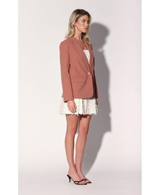 Women's Serena Clay Pinstripe Blazer