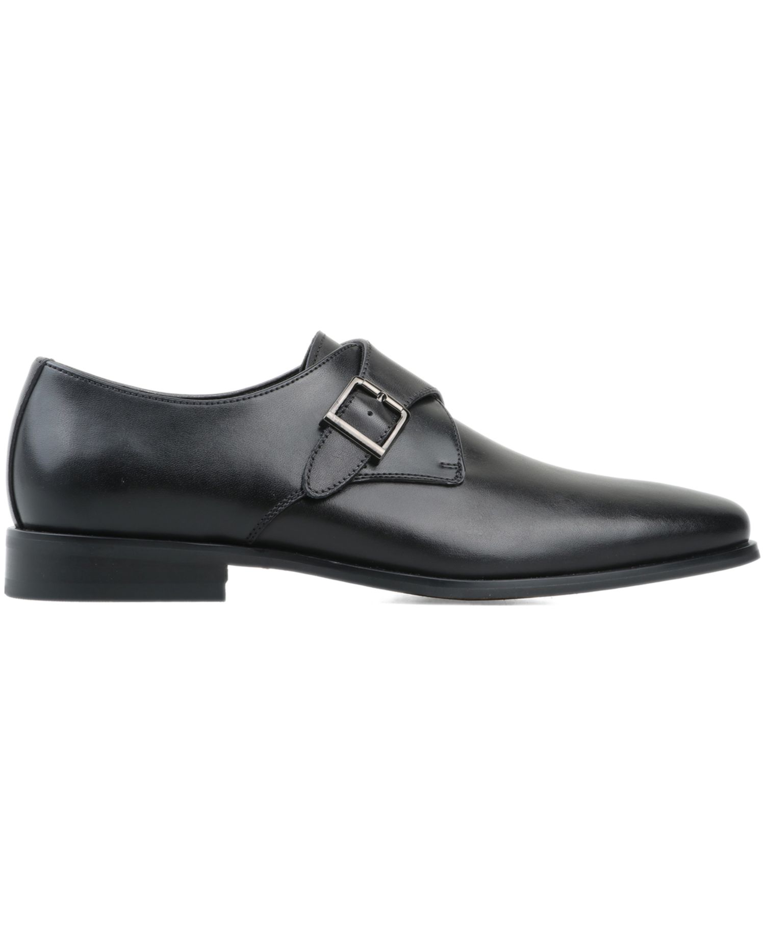 Men's Genuine Leather Monk-Strap Dress Shoes