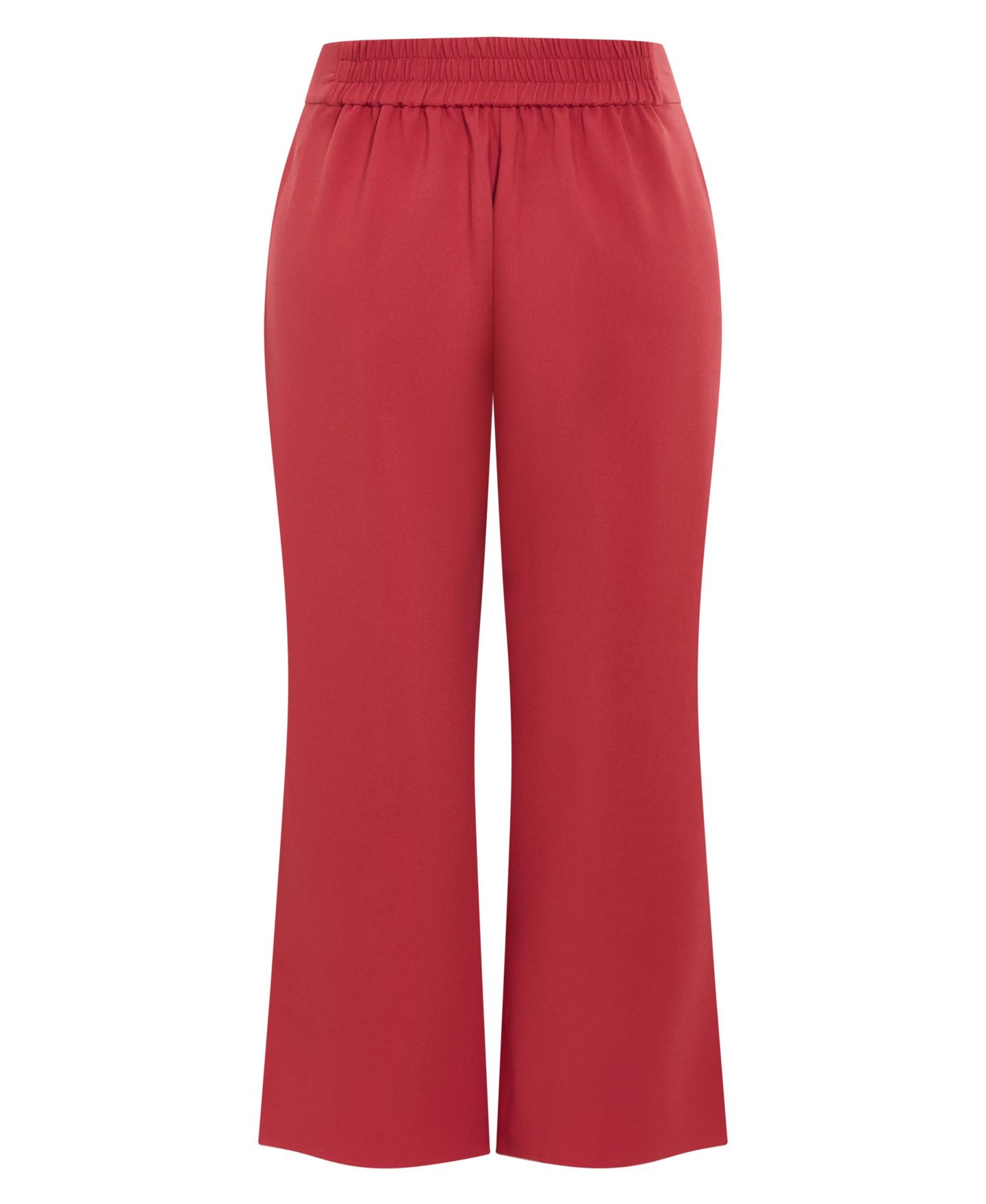 Женские брюки CITY CHIC Plus Size Tori Wide Leg, цвет: Красный — фото 5