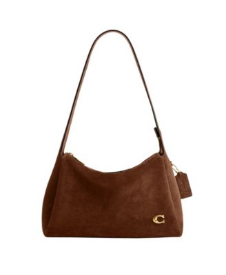 Lola Small Suede Shoulder Bag