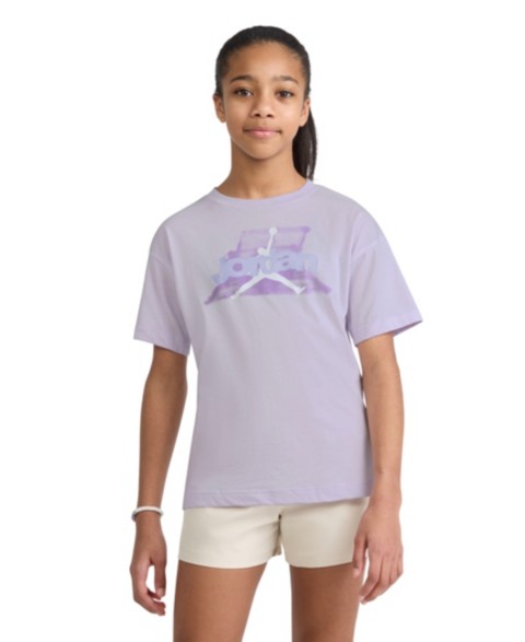Детские Jordan Girls' 7-16 Bow Short-Sleeve T-Shirt