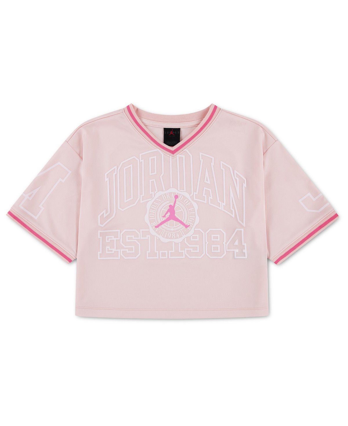 Jordan Girls' 7-16 Secret Diary Cropped Jersey — фото 1