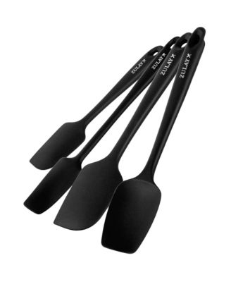 Heat Resistant Non-Stick 4-Piece Silicone Spatula Set for Cooking