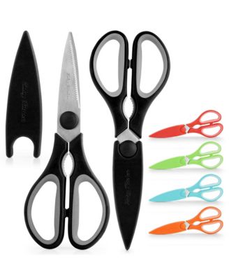 Ultra Sharp Stainless Steel Kitchen Shears With Protective Cover