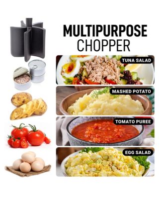 2 Pack Ground Beef Masher Chopper Tool Hamburger Meat Smasher