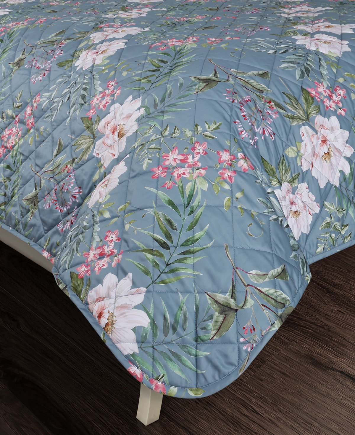 Piper & Wright Savannah Floral 3-Pc. Quilt Set, King/California King