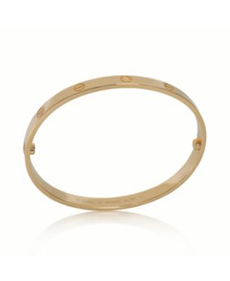 Yellow Gold  Love Bracelet