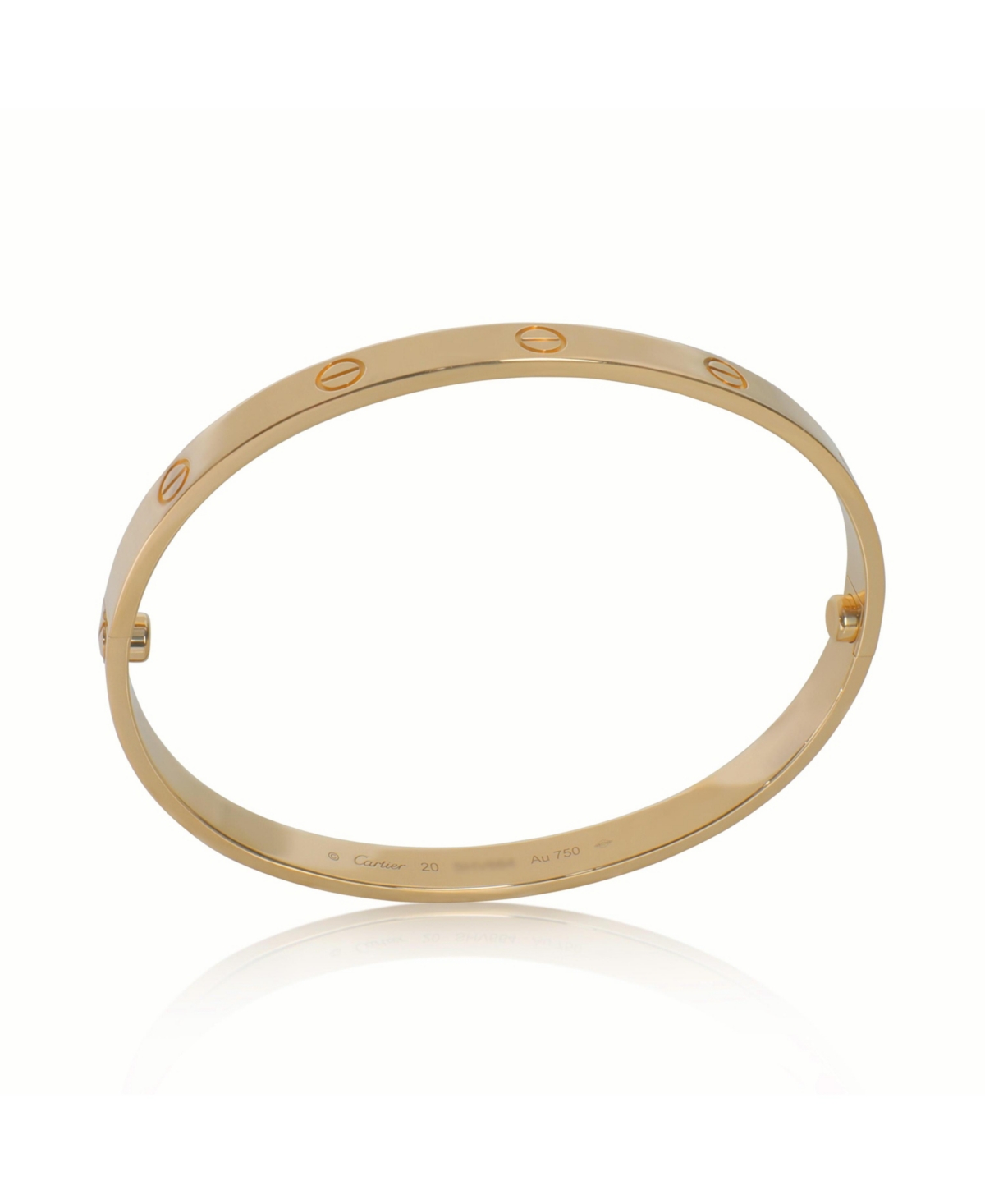 Pre-Owned Cartier Yellow Gold Love Bracelet