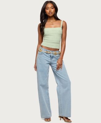 Women's Naia Pointelle Knit Tank Top