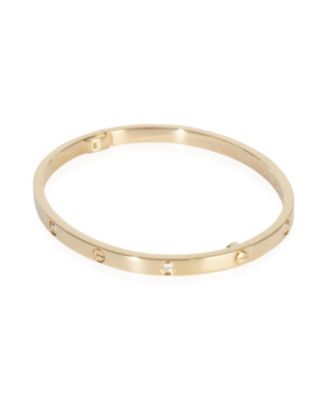 Yellow Gold Diamond Small Model Love Bracelet