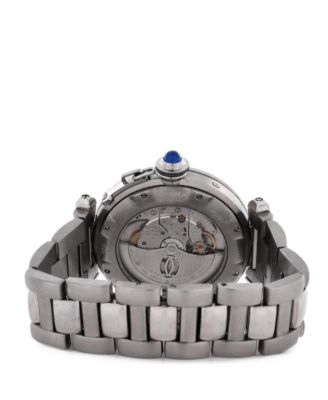 Pasha de Cartier GMT Power Reserve Automatic Watch in Stainless Steel 38mm