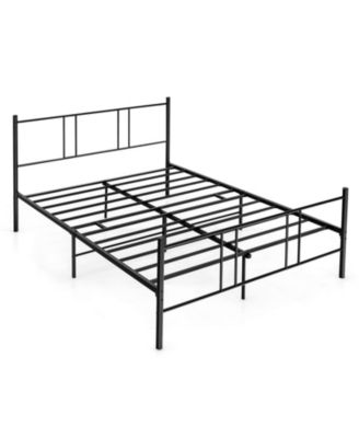 Platform Bed Frame with High Headboard