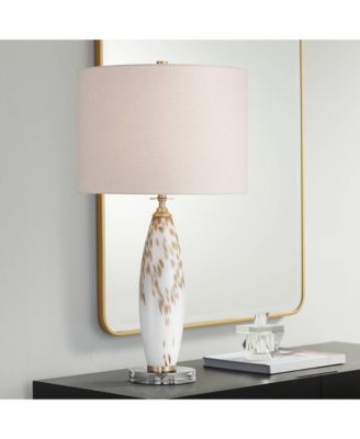 Melina 27 1/2" High Glass Table Lamp