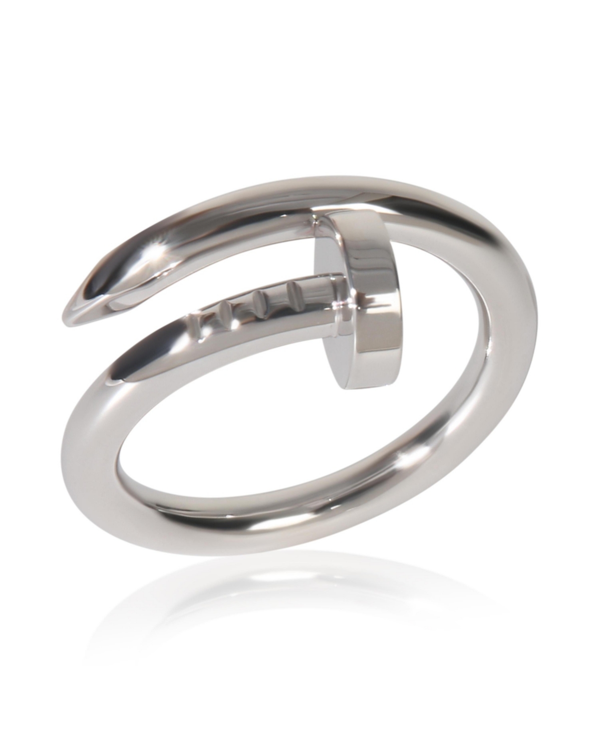 Pre-Owned Cartier White Gold Juste Un Clou Ring