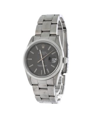 Oyster Perpetual Date Automatic Watch in Stainless Steel 34mm