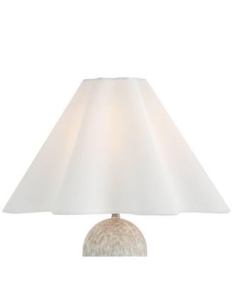 Demi High Marbleized Metal Accent Table Lamp with Dimmer