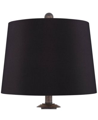 Horace 25.25" Tall Rustic Table Lamps, Set of 2