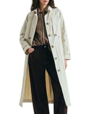 Women's Lightweight Multi-Position Trench Coat