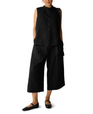 Women's High-Waist Wide-Leg Pants