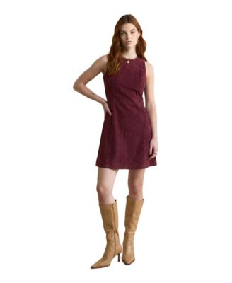 Women's Suede Dress
