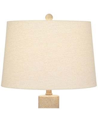 Sandstone Gourd 27" Tall Farmhouse Rustic Modern Table Lamp Bro Living Room Bedroom Bedside