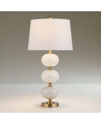 Possini Euro Grace 30" High Pearl  Glass Table Lamp with Dimmer