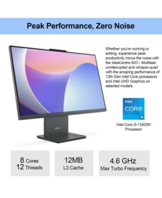 IdeaCentre I 27" All-in-One Intel Core i5 16GB RAM Intel UHD Graphics 512GB SSD Storage Windows 11 Home 100Hz