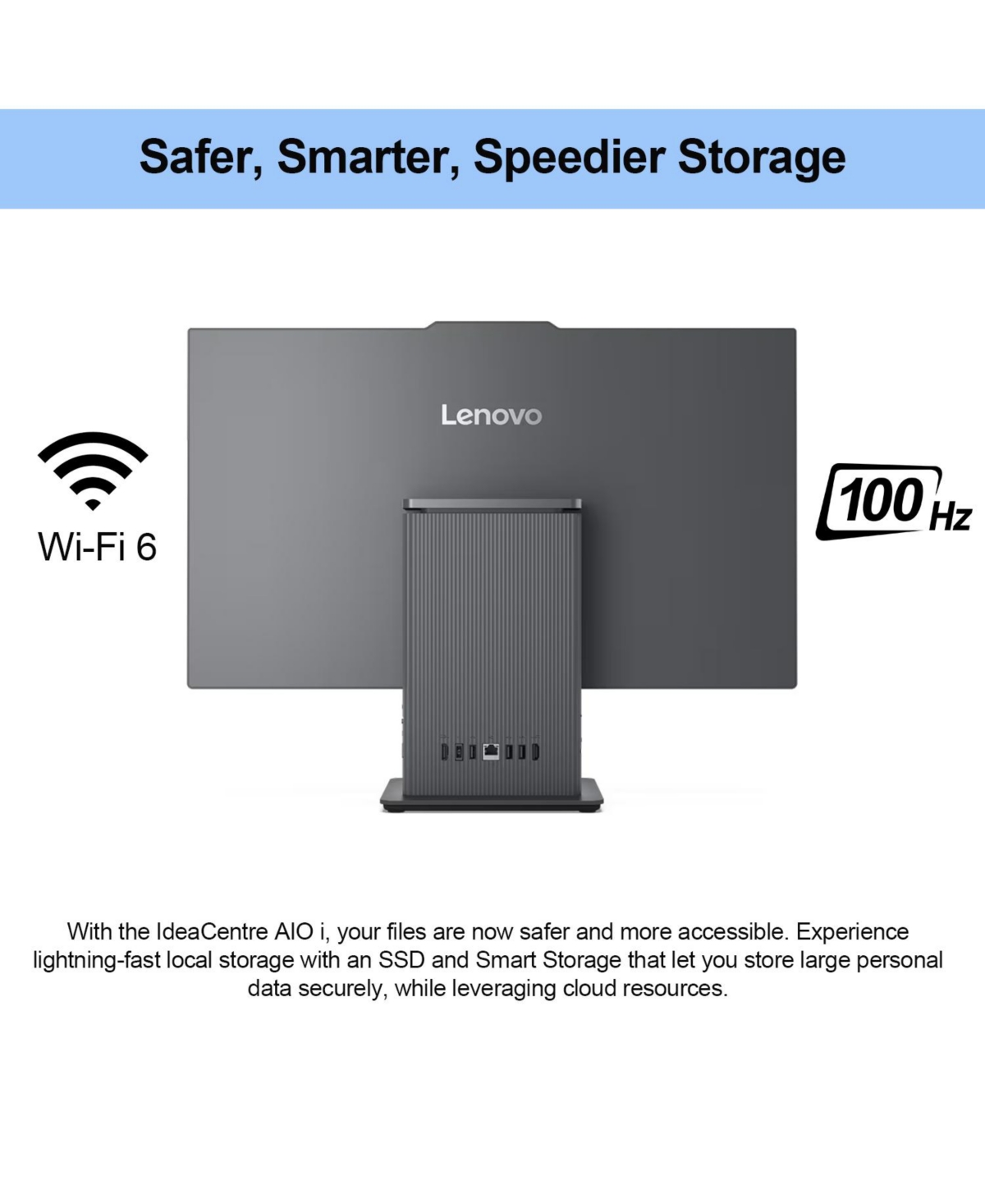 Lenovo IdeaCentre I 27" All-in-One Intel Core i5 16GB Ram Intel Uhd Graphics 1TB Ssd Storage Windows 11 Home 100Hz