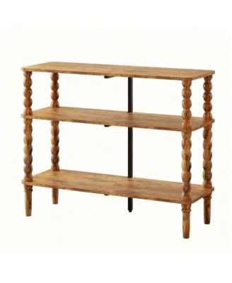 Shoe Rack 3 Tier Solid Wood Organizer Closet Entryway Stackable