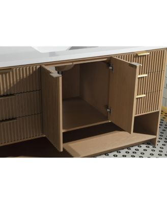 Diego 60" Bathroom Vanity Oak