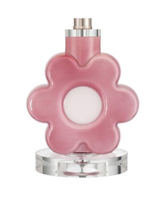Stuart High Glass Flower Accent Table Lamp